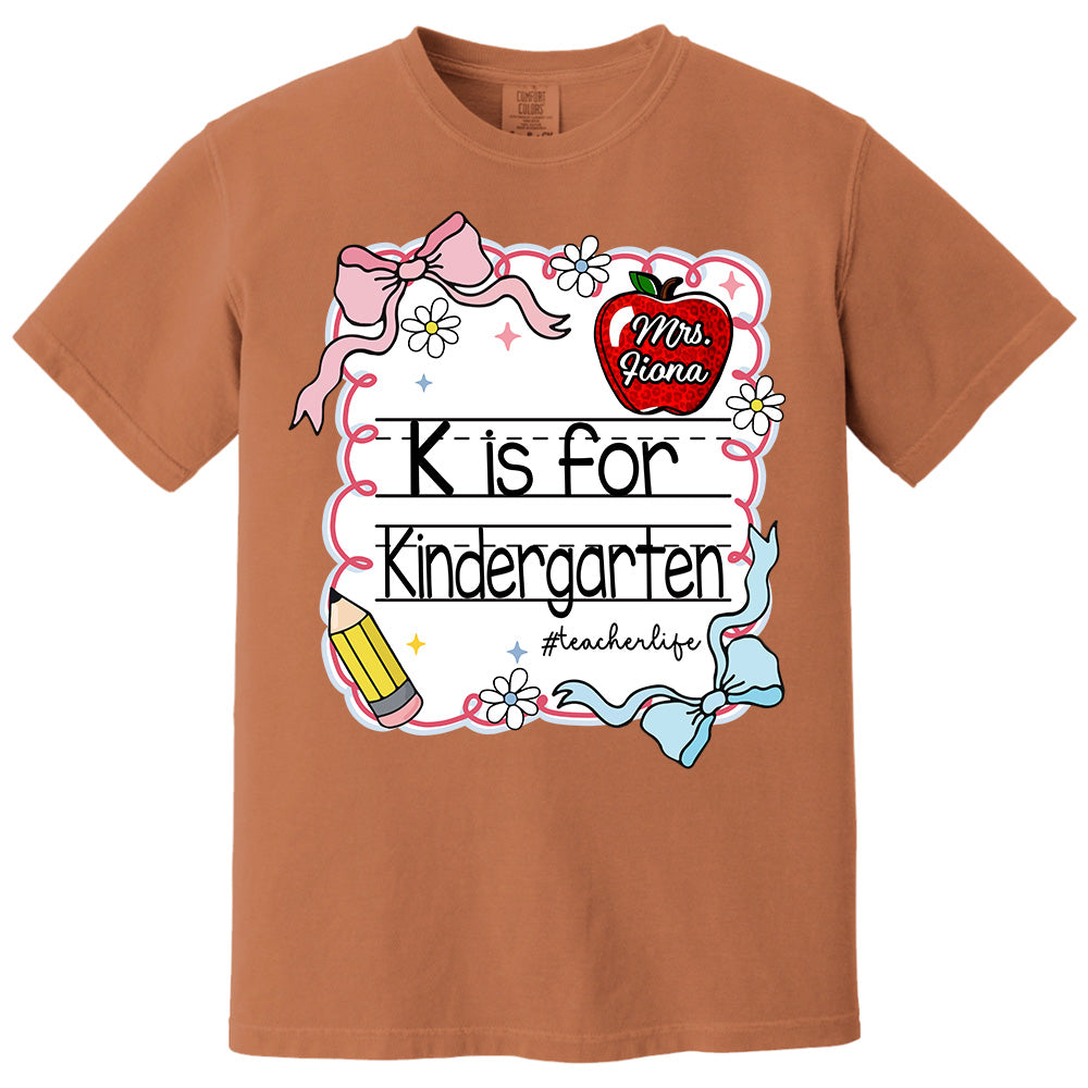 Custom Back to School Shirt, Gift for Pre-k 1st/2nd/3rd/4th Grade,...Teacher A2110 Pt99