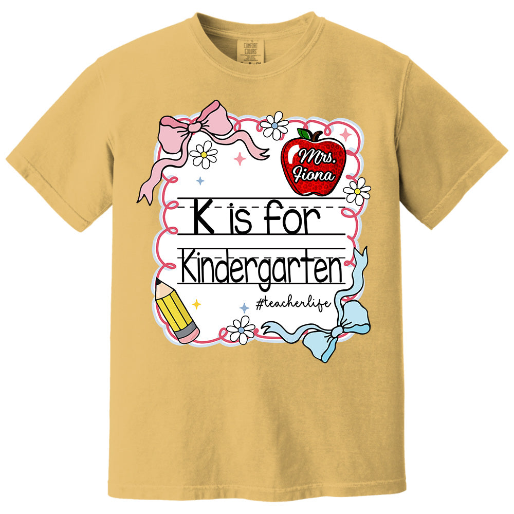 Custom Back to School Shirt, Gift for Pre-k 1st/2nd/3rd/4th Grade,...Teacher A2110 Pt99