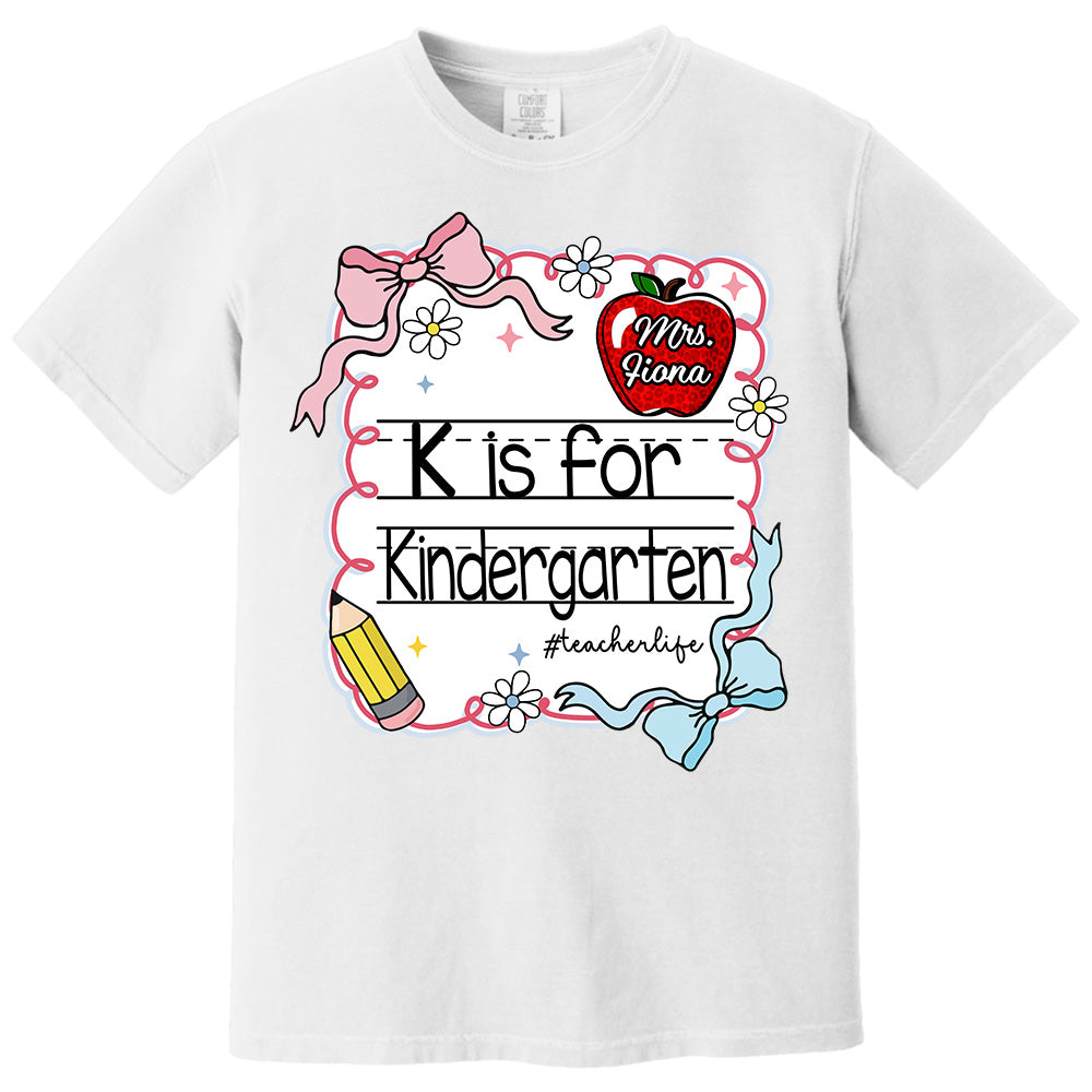 Custom Back to School Shirt, Gift for Pre-k 1st/2nd/3rd/4th Grade,...Teacher A2110 Pt99