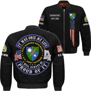 Personalized All Over Print Shirt It Was Once My Life US Veteran I Will Always Be Proud Of It Gift For Veterans K1702 Trhn