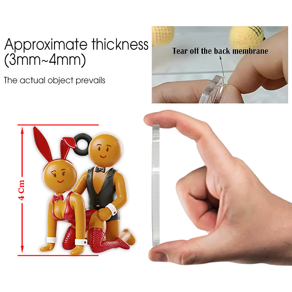 Gingerbread Couple Christmas Advent Calendar Blind Box Personalized Gifts For Couple Hv01