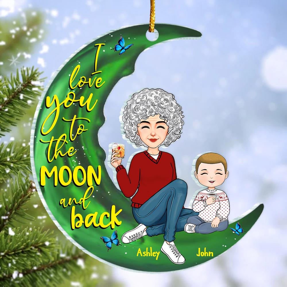 Custom Pickleball Christmas Ornament For Kids