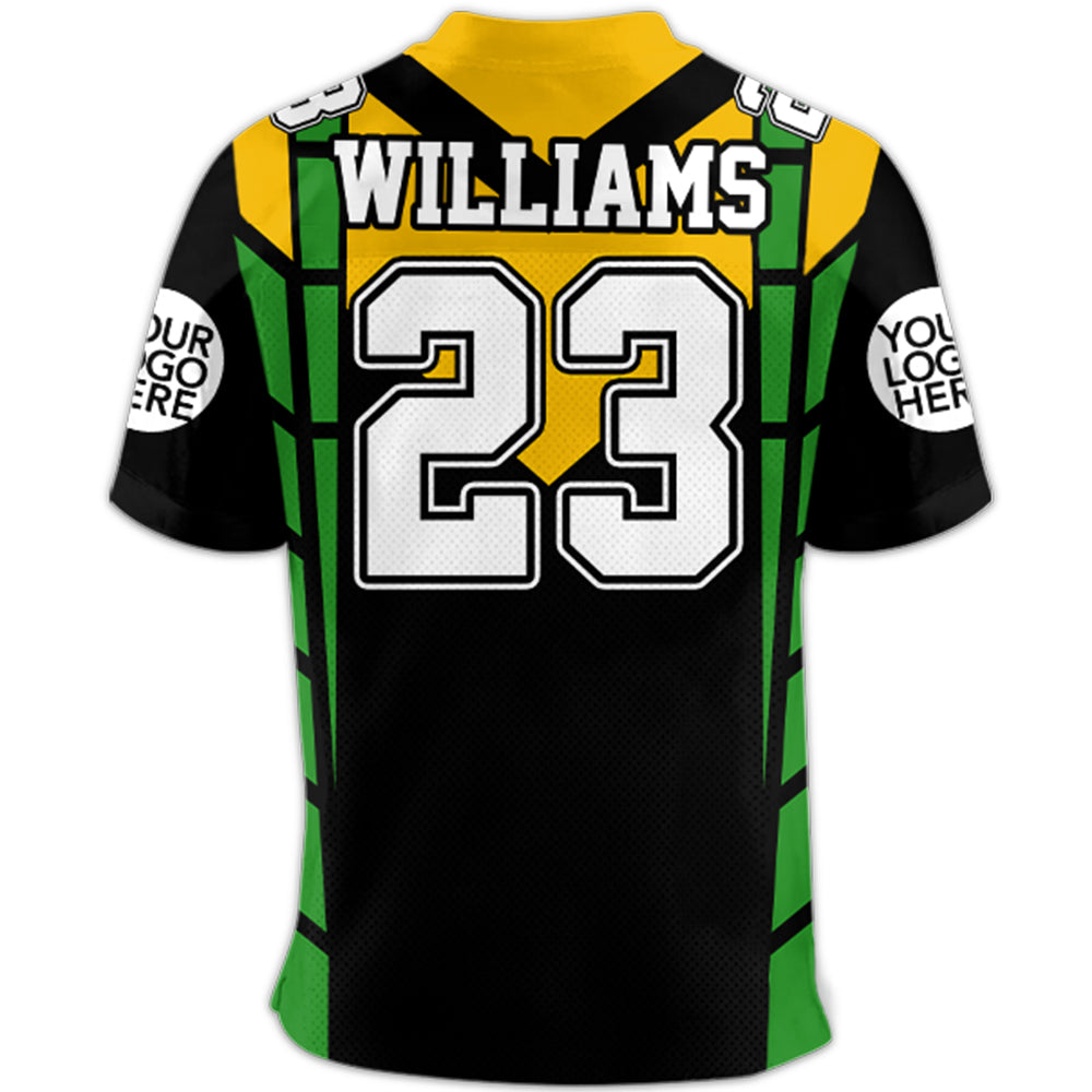 Custom Photo Football Game Day Football Jersey Gift For Football Lovers Personalized Gift For Football Player