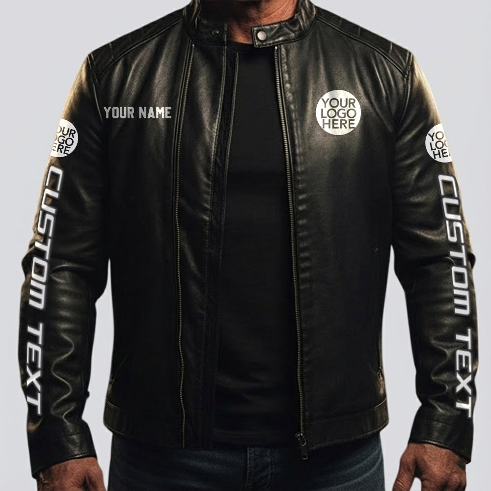 This Is How I Roll - Personalized Photo Leather Jacket For Car Lover A2110