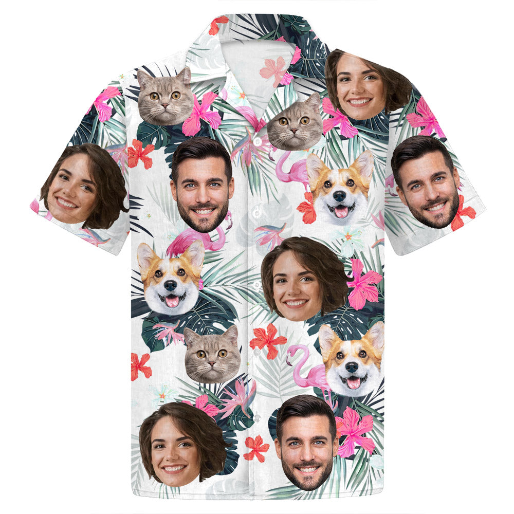 Family Custom Hawaiian Shirt, Hawaiian Shirt for Men, Beach Shirt, Aloha Shirt Men - Summer Vacation Gift, Gift For Family Members