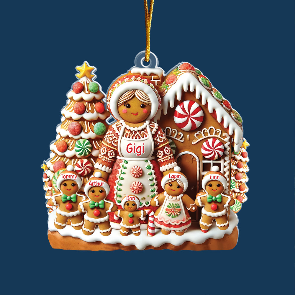 Grandma's Perfect Batch Personalized Grandma Standing Acrylic Ornament Tu20