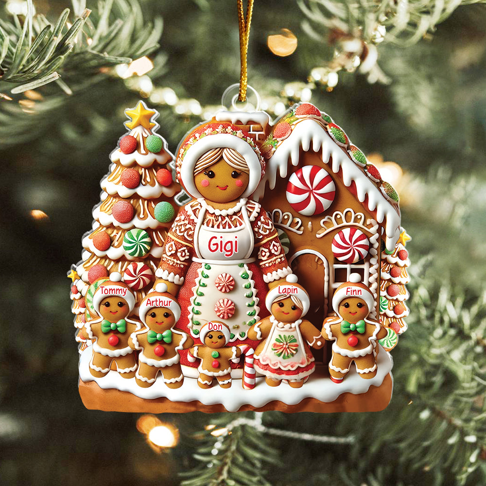 Grandma's Perfect Batch Personalized Grandma Standing Acrylic Ornament Tu20