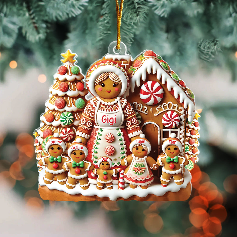 Grandma's Perfect Batch Personalized Grandma Standing Acrylic Ornament Tu20