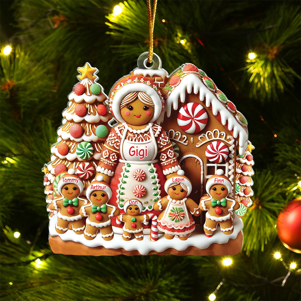 Grandma's Perfect Batch Personalized Grandma Standing Acrylic Ornament Tu20