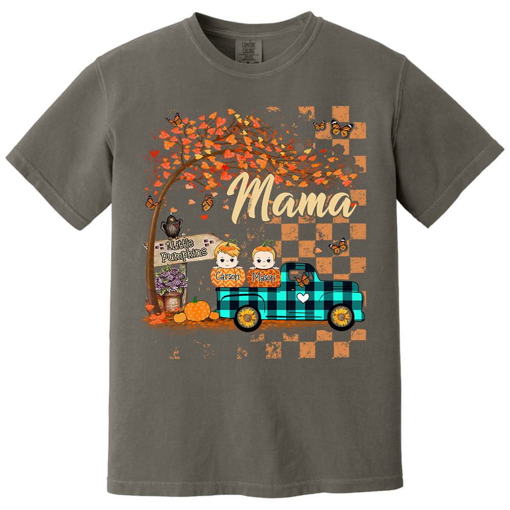 Halloween Pumpkin Spooky Season Checkered Design Vr1 Pt99