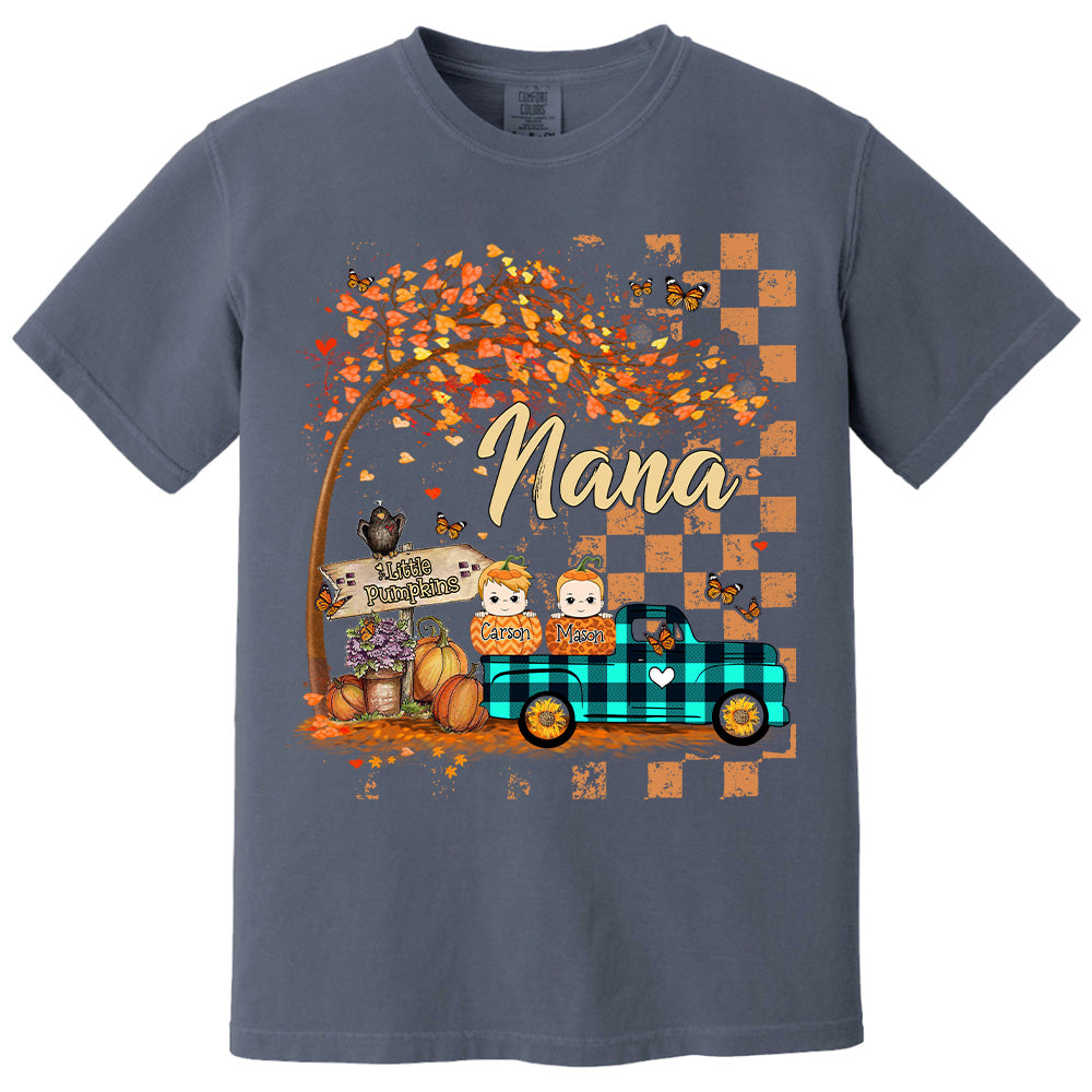 Halloween Pumpkin Spooky Season Checkered Design Vr1 Pt99