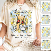Mama Bear, Personalized Mama Bear Shirt With Bee Kids Name, Gift For Mom Grandma, Gift For Mother's Day MI209 Hv01