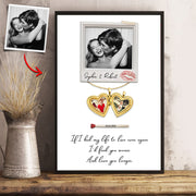 I’d Find You Sooner And Love You Longer - Custom Couples Photo & Childhood Photos - Personalized Photo Poster Li29