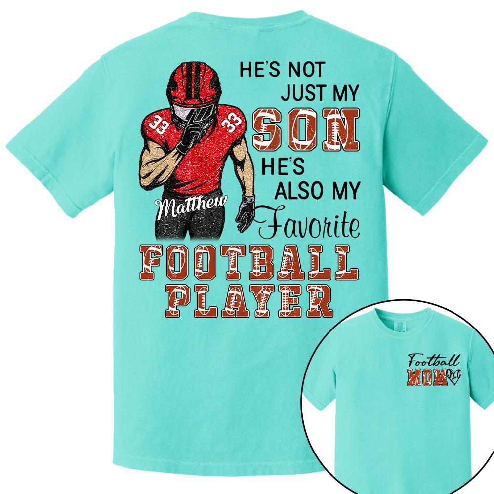 Custom Football Mom Shirt, Game Day Gift L0411 Hv01
