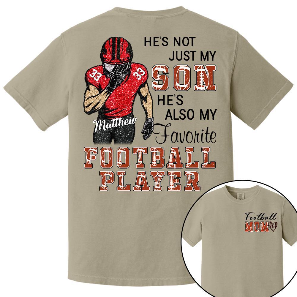 Custom Football Mom Shirt, Game Day Gift L0411 Hv01