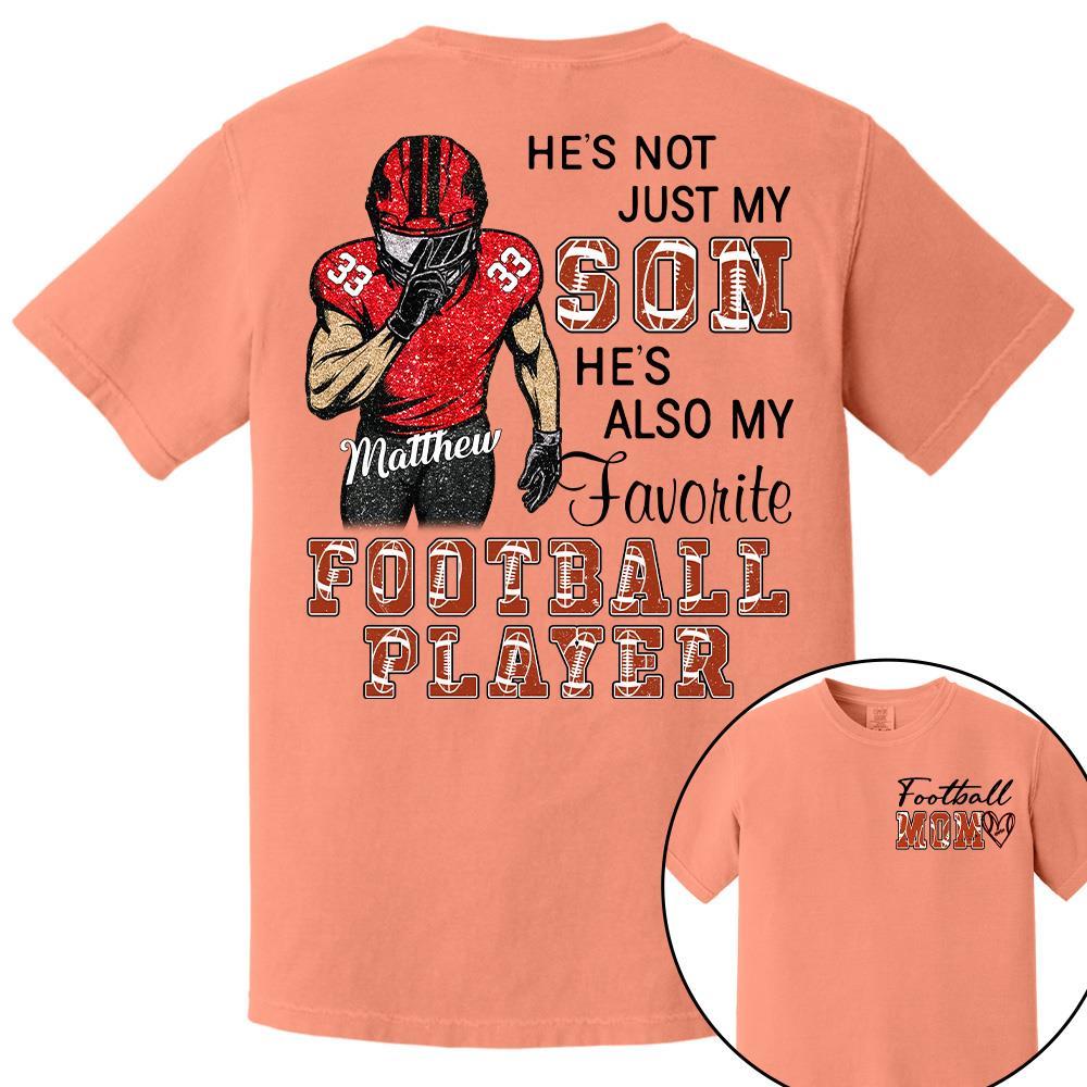 Custom Football Mom Shirt, Game Day Gift L0411 Hv01