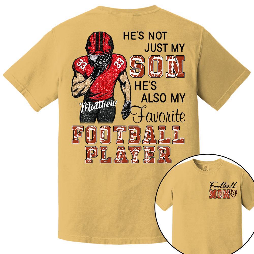 Custom Football Mom Shirt, Game Day Gift L0411 Hv01
