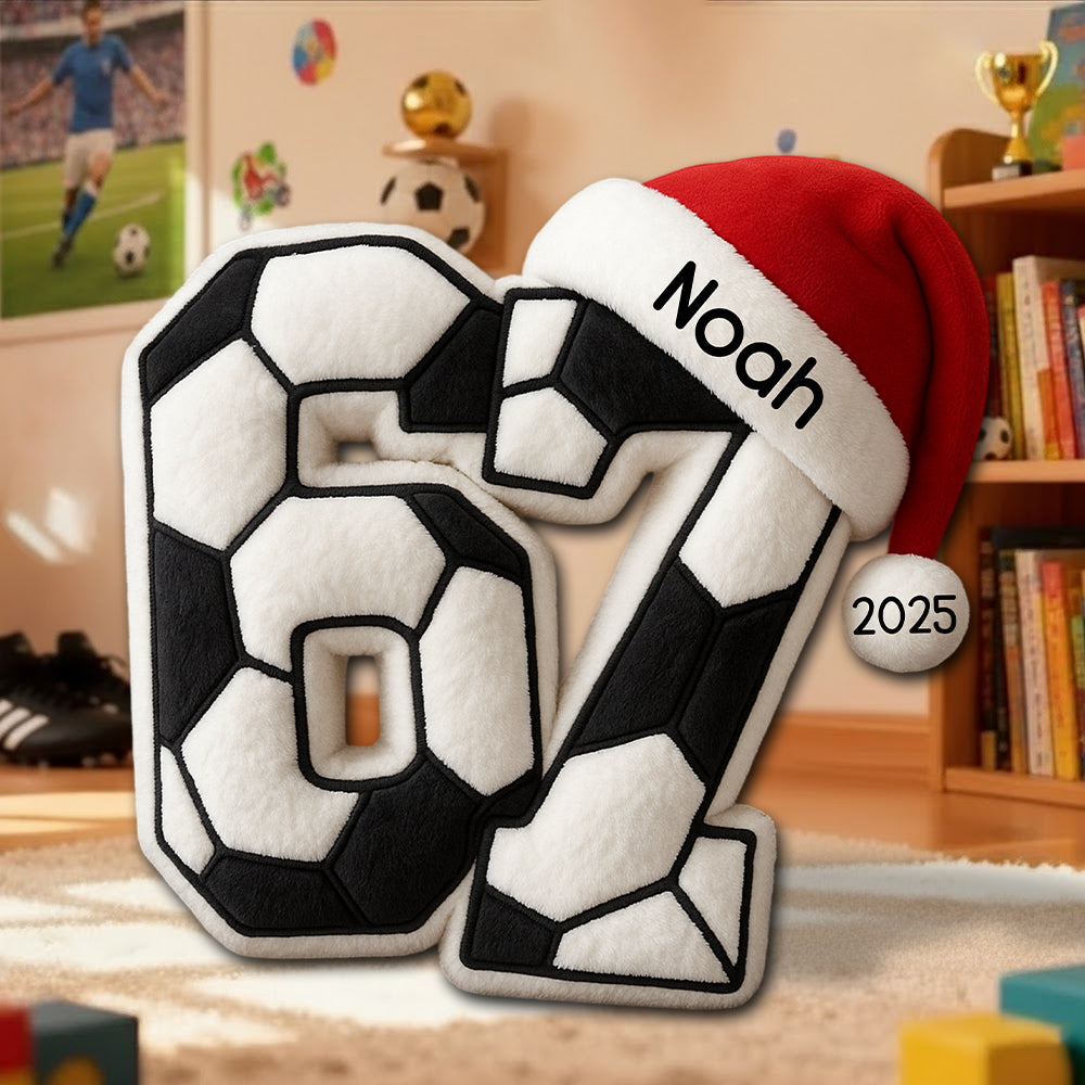 Custom 67 Six Seven Slang Meme For Sport Lovers Kids Teenagers - Personalized Ugly Plush Pillow Li29