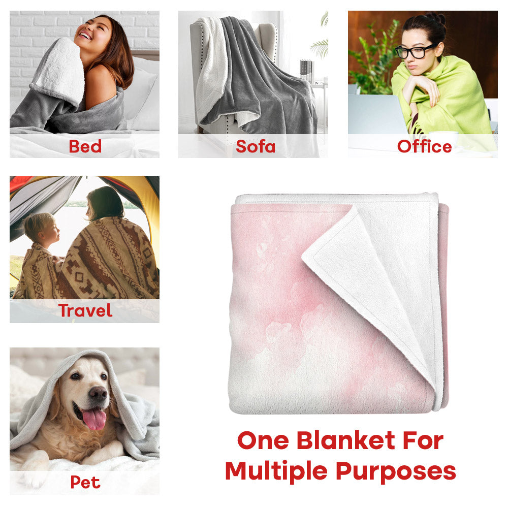 This Is My Do Not Disturb Book Reading Blanket - Cute Custom Blanket For Book Lovers NA04 Tu20