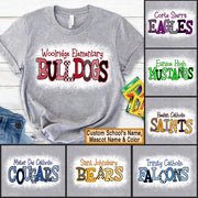 Personalized Shirt Mascot School, Custom School's Name Teacher Life Hk10 Trhn