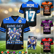Custom Photo Football Game Day Football Jersey Gift For Football Lovers - Personalized Gift For Football Player Na02 Do99