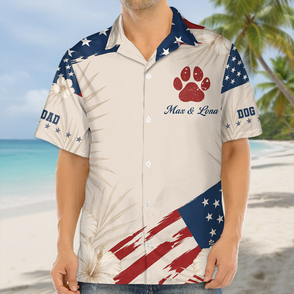 This Human Belong To, Personalized Hawaiian Shirt, Custom Photo Dog Gift For Dog Lovers T1807 TH23