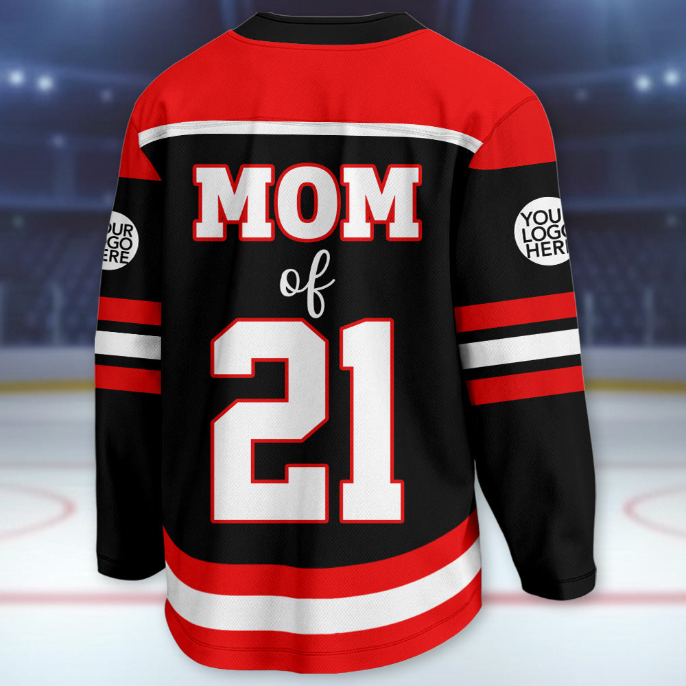 Custom Photo Ice Hockey Player Ice Hockey Jersey, Personalized Team Name School Name Bootleg Jersey A2110 T24