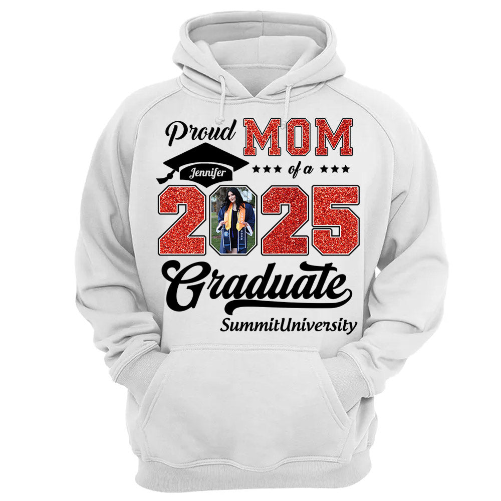 Personalized Graduation 2025 Shirts, Proud Family Graduate 2025, Graduate Pictureand Photo Class Of 2025 - YN2103 Li29
