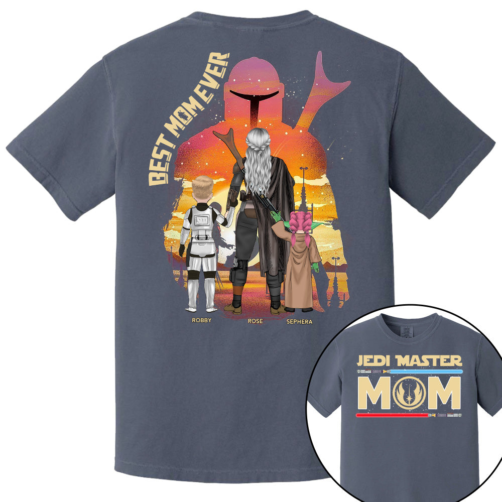 Jedi Master Mom - Personalized Shirt For Mom Pt99