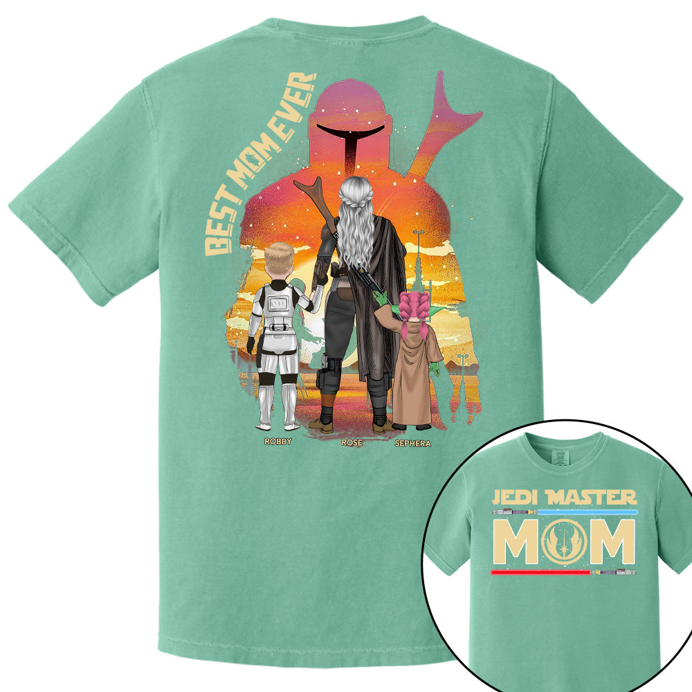 Jedi Master Mom - Personalized Shirt For Mom Pt99