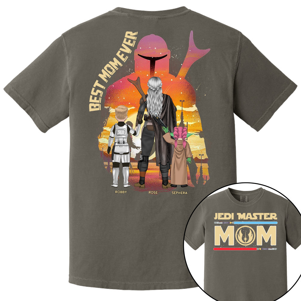 Jedi Master Mom - Personalized Shirt For Mom Pt99