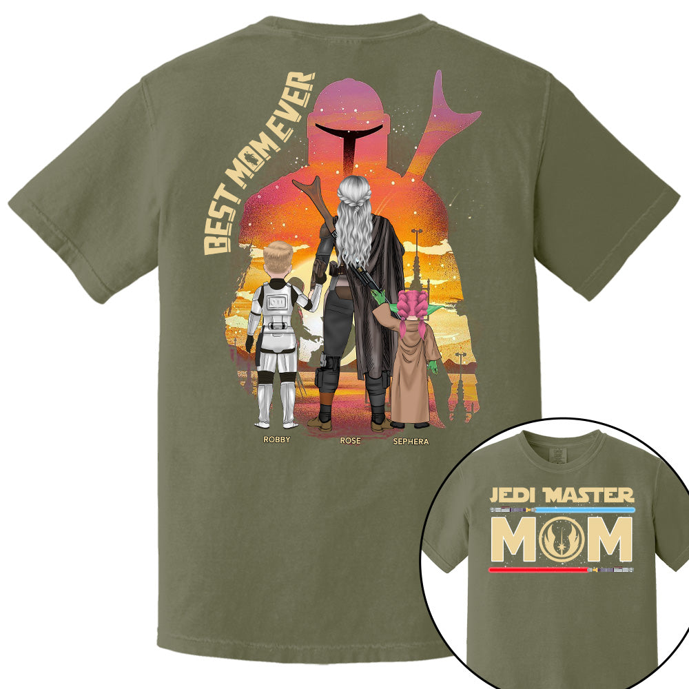 Jedi Master Mom - Personalized Shirt For Mom Pt99