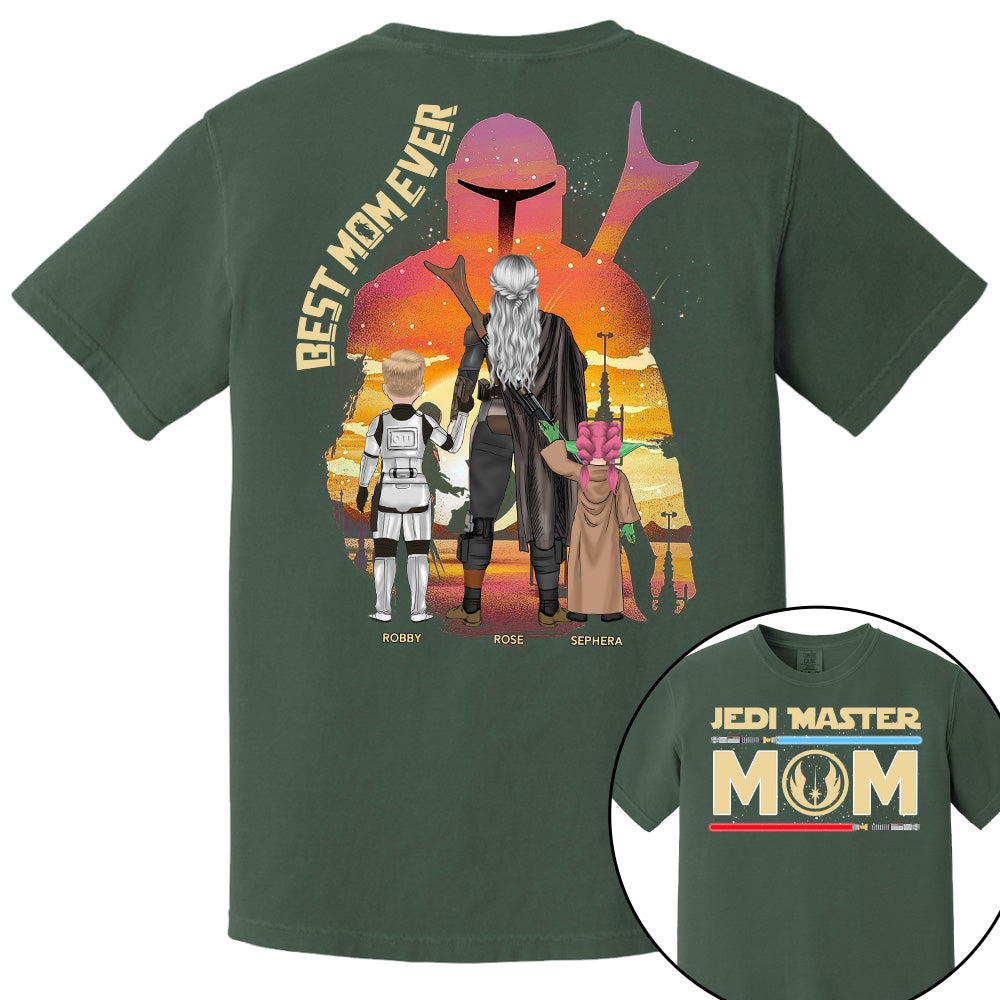 Jedi Master Mom - Personalized Shirt For Mom Pt99