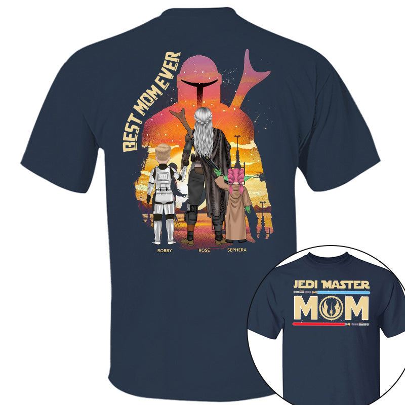 Jedi Master Mom - Personalized Shirt For Mom Pt99