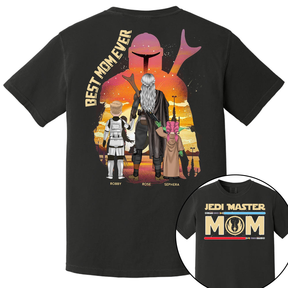 Jedi Master Mom - Personalized Shirt For Mom Pt99