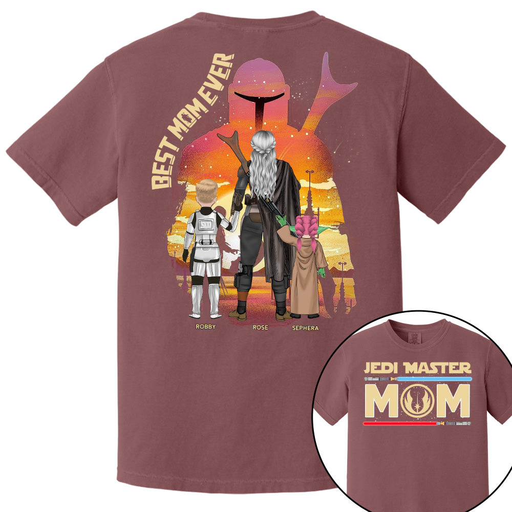 Jedi Master Mom - Personalized Shirt For Mom Pt99