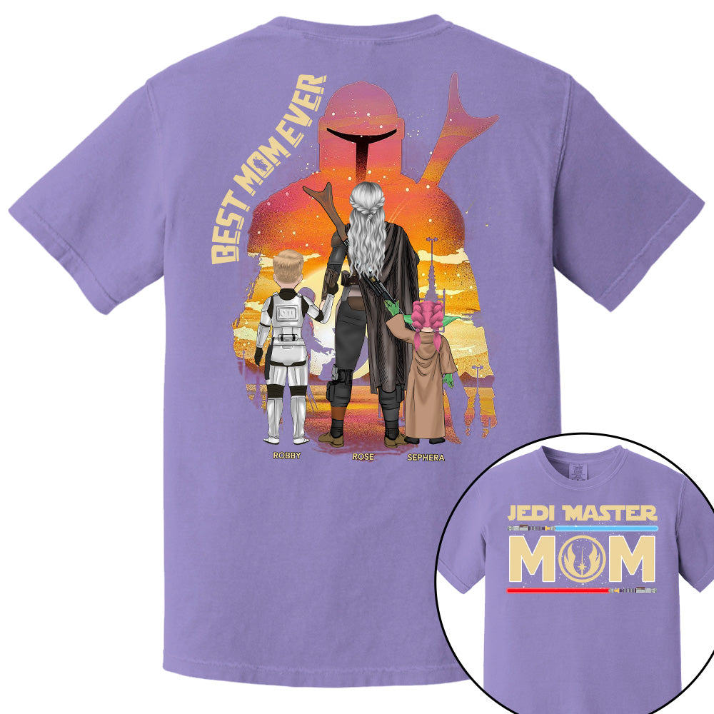 Jedi Master Mom - Personalized Shirt For Mom Pt99