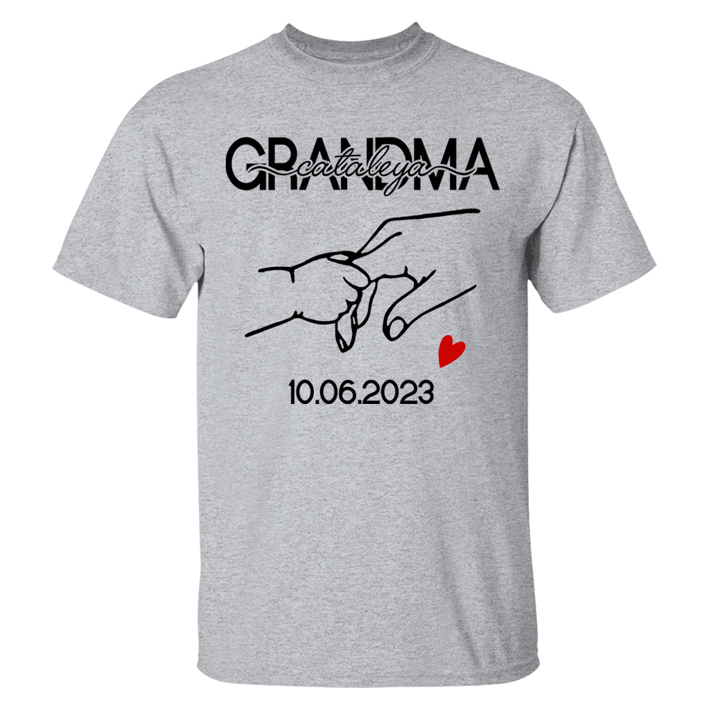 Perfect Personalized Shirt Gift For First Mom, First Grandma