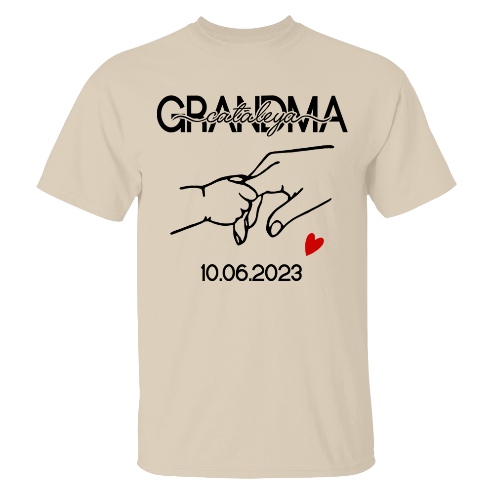 Perfect Personalized Shirt Gift For First Mom, First Grandma