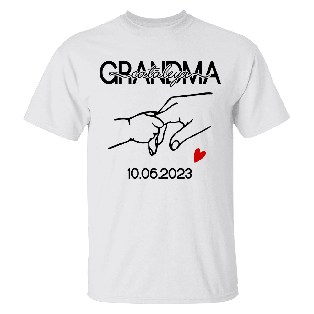 Perfect Personalized Shirt Gift For First Mom, First Grandma