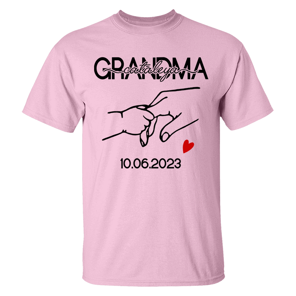 Perfect Personalized Shirt Gift For First Mom, First Grandma