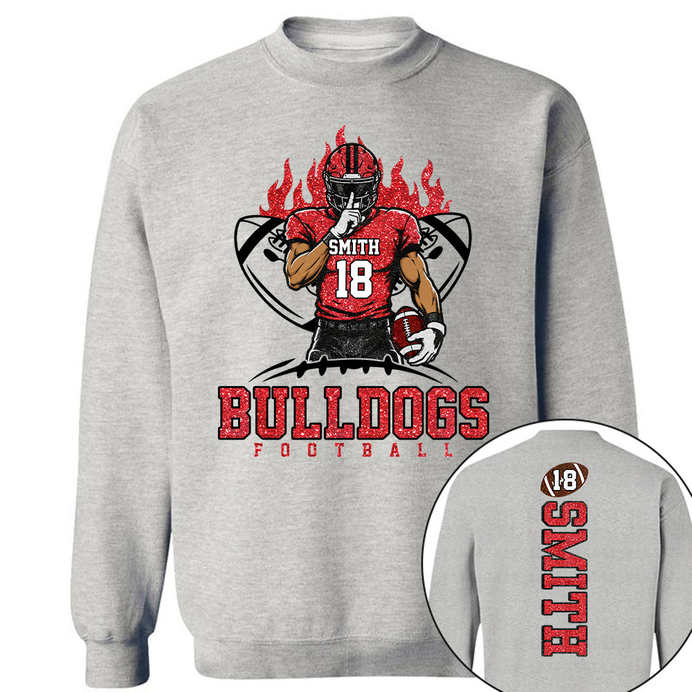 That's My Boy Personalized Football Mom Shirt Custom Team Name & Player Number Shirt Na02 T24