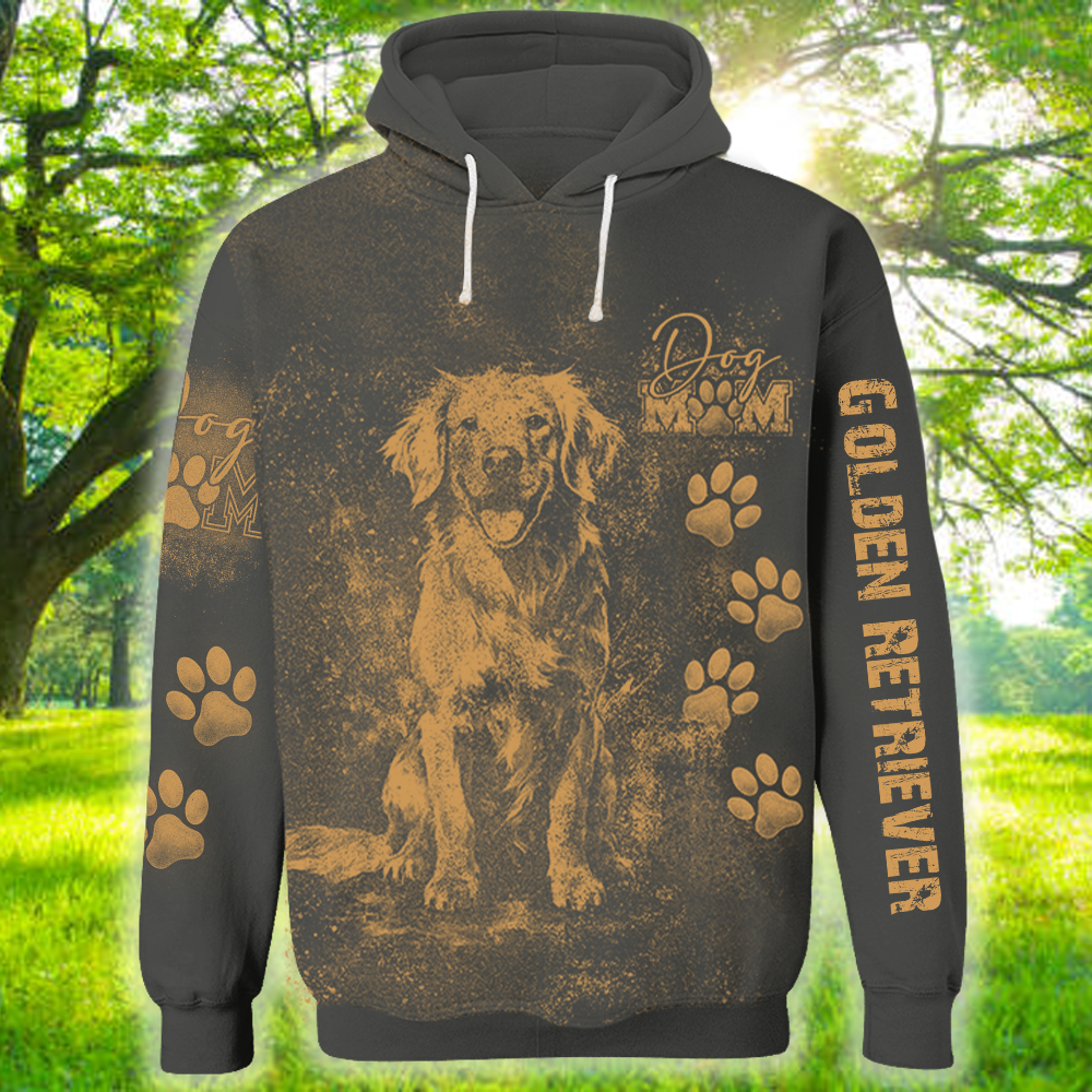 Personalized Golden Retriever Bleach Style Dog Mom Shirt For Dog Lovers Nh00