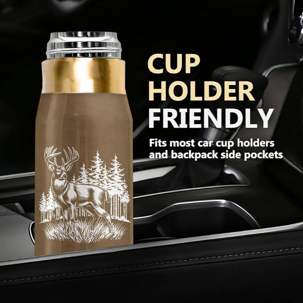 Personalized Hunting Bullet Tumbler Gifts for Hunter, Gifts for Husband, Dad, Father's Day A2110 T24