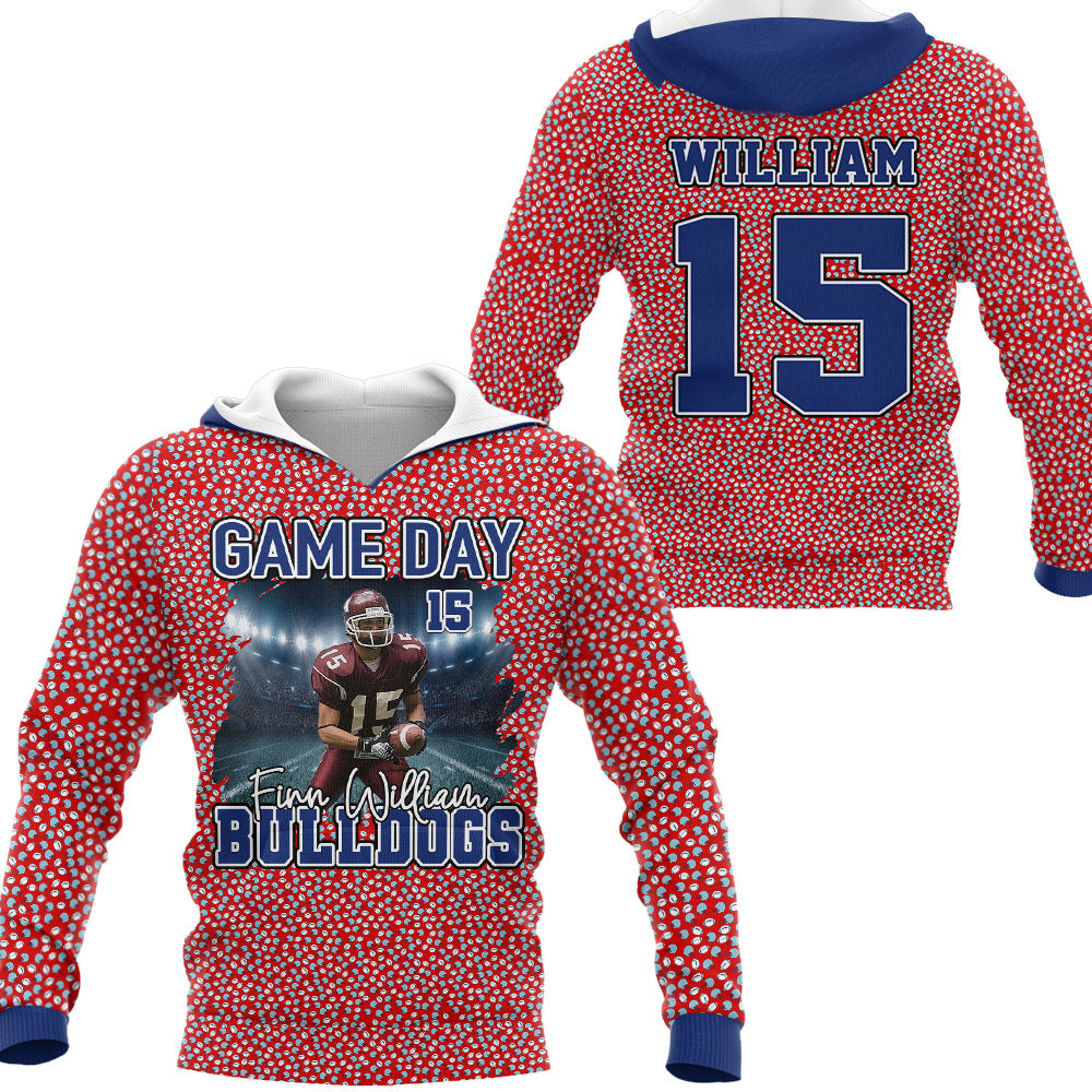 Personalized All Over Print Shirt Custom Photo Football Game Day Gift For Football Lovers Tu24 Li29