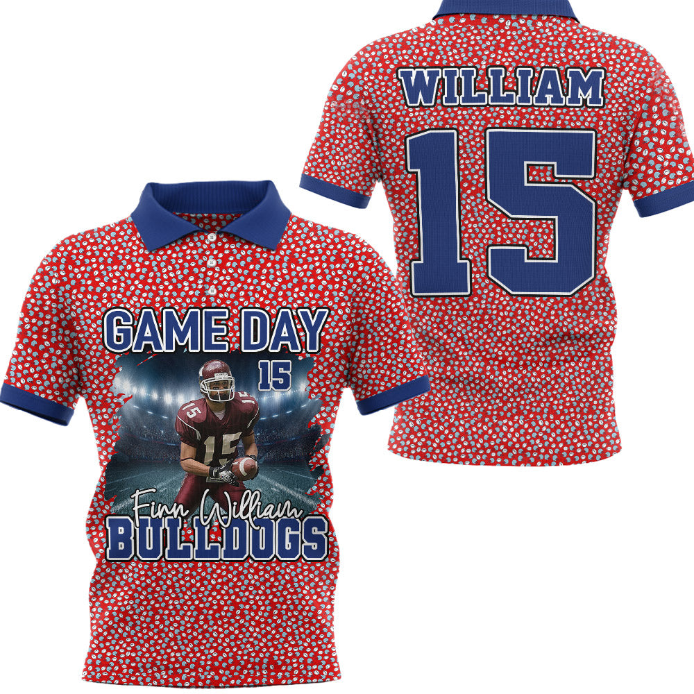 Personalized All Over Print Shirt Custom Photo Football Game Day Gift For Football Lovers Tu24 Li29