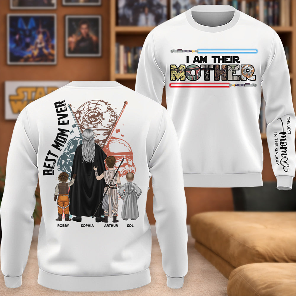 Best Mom Ever - I Am Their Mother Personalized Shirt Gift For Mom- Custom Mother's Day Gift 2026 T1807 Hv01