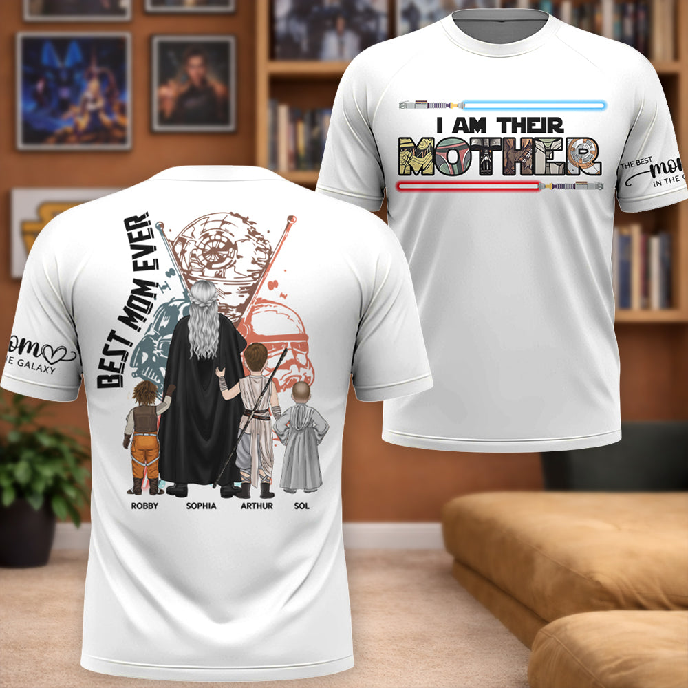 Best Mom Ever - I Am Their Mother Personalized Shirt Gift For Mom- Custom Mother's Day Gift 2026 T1807 Hv01