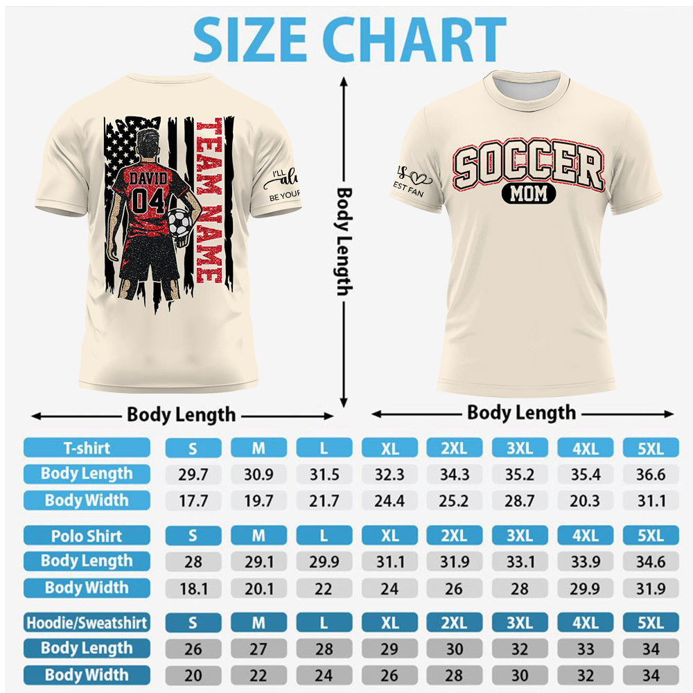 Soccer Mom - I'll Always Be Your Biggest Fan Personalized Shirt For Soccer Family Vr2 Na02 Li29