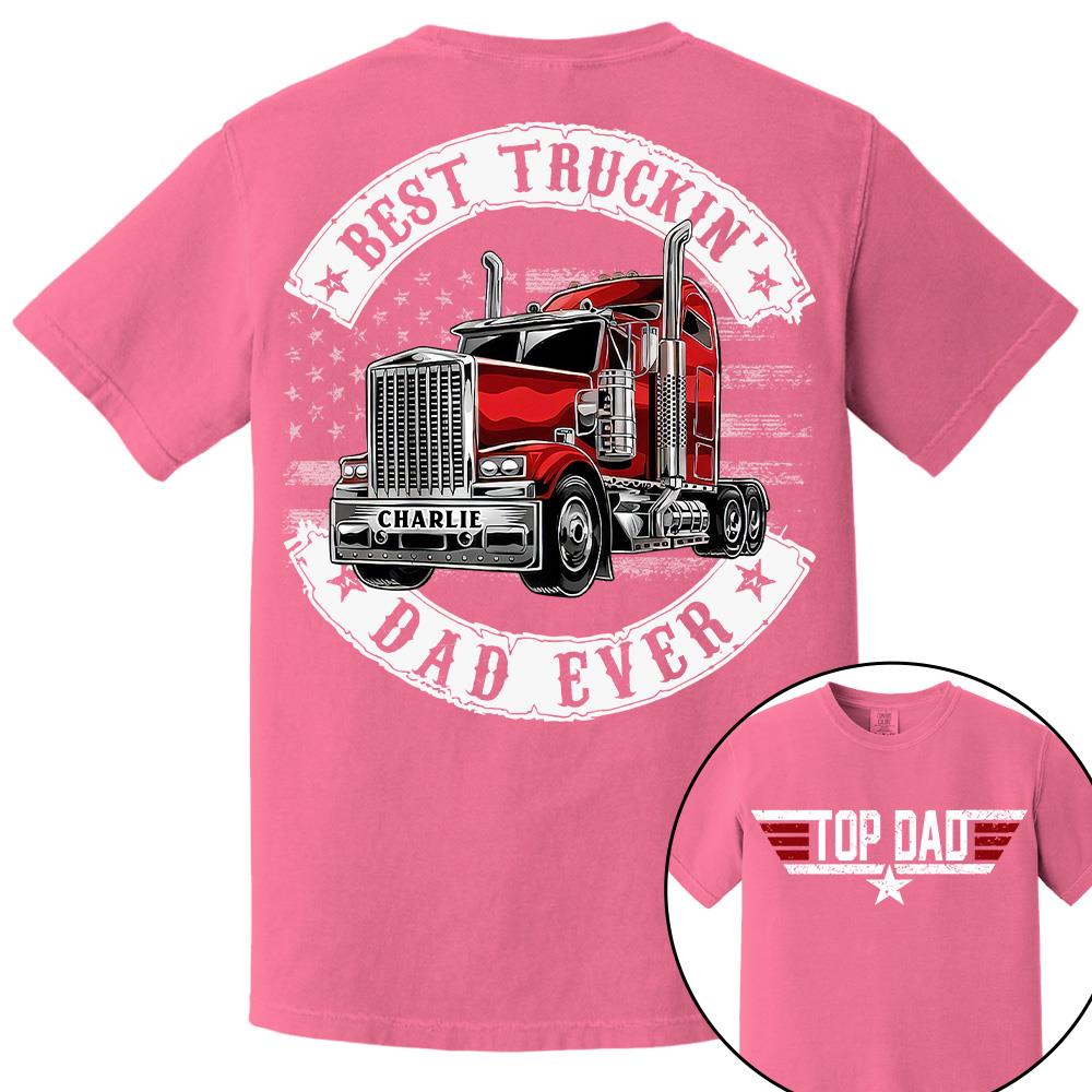 America Driver Dad Custom Shirt, Gift For Dad, Grandpa L0411 Hv01